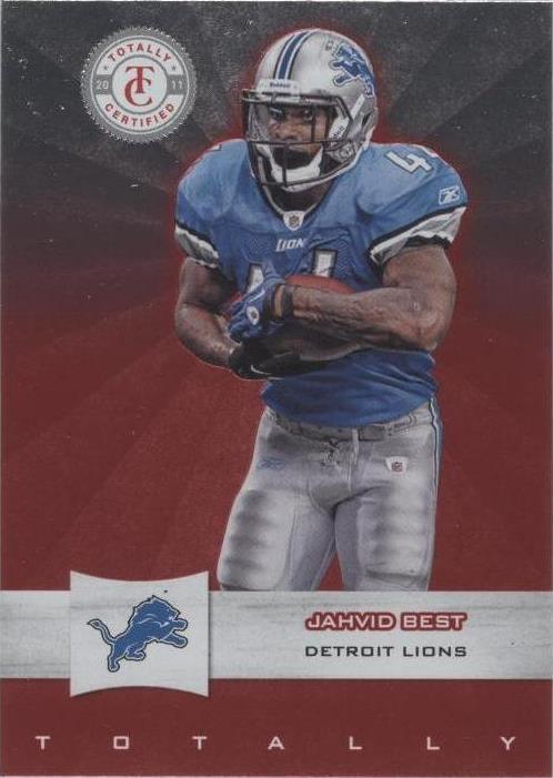 2011 Panini Totally Certified Jahvid Best #68