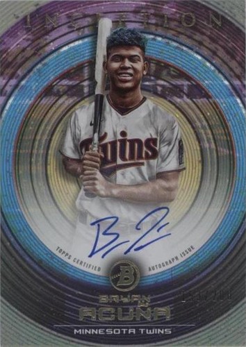 2022 Bowman Inception - Bryan Acuna #PA-BA