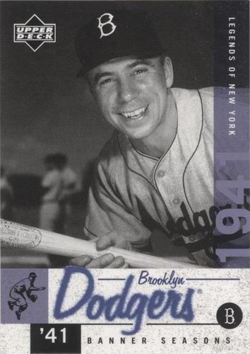2001 Upper Deck Legends of New York - Pee Wee Reese #24