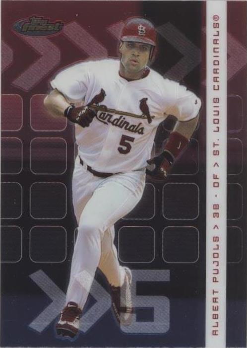 2002 Topps Finest - Albert Pujols #35