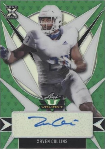 2021 Leaf Valiant Zaven Collins #BA-ZC1