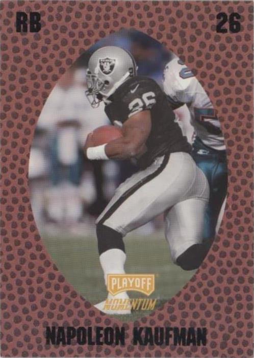 1998 Playoff Momentum Retail Napoleon Kaufman #131