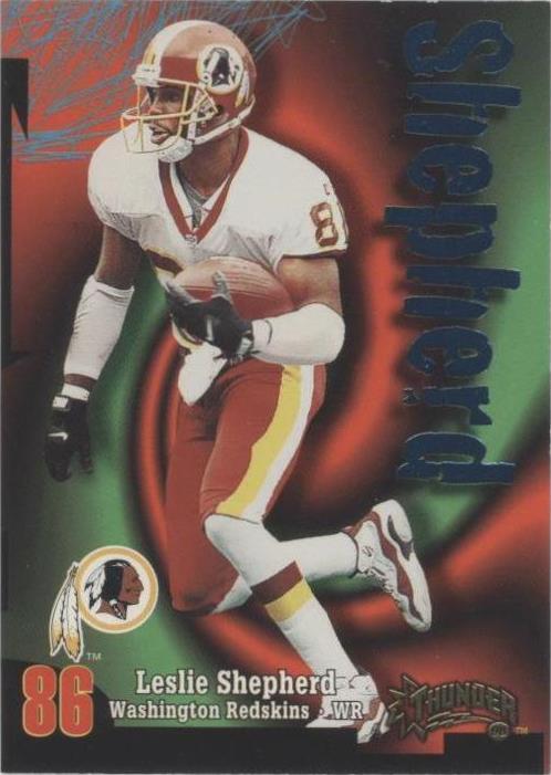 1998 Skybox Thunder Leslie Shepherd #181