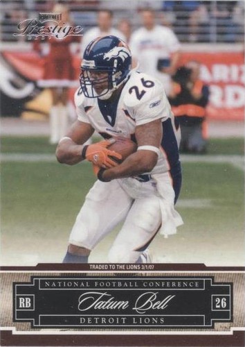 2007 Playoff Prestige Tatum Bell #49
