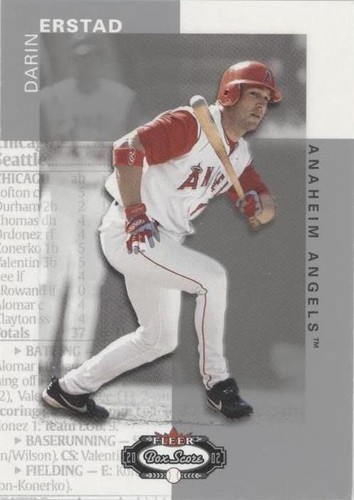 2002 Fleer Box Score - Darin Erstad #83