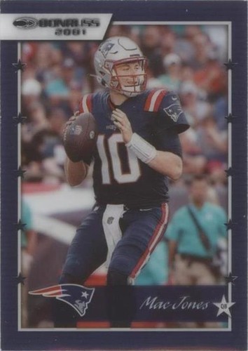 2021 Panini Clearly Donruss Mac Jones #01-20