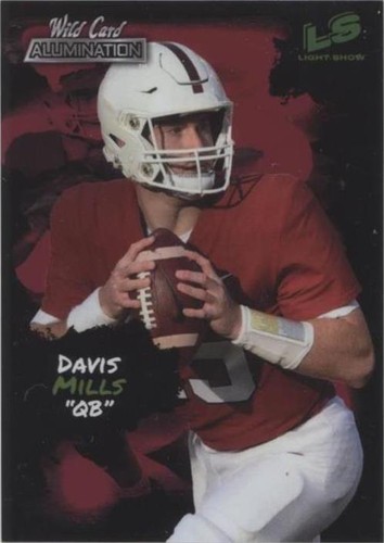 2021 Wild Card Alumination Davis Mills #LS 8