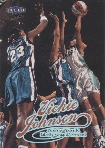 1999 Fleer Ultra WNBA - Vickie Johnson #5