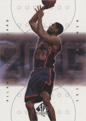 2000-01 SP Authentic - Allan Houston #56
