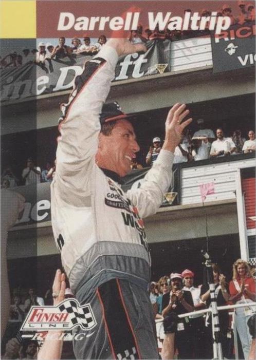 1993 Pro Set Finish Line - Darrell Waltrip #4