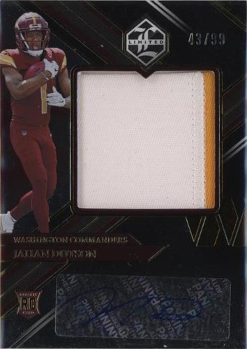 2022 Panini Limited Jahan Dotson #155