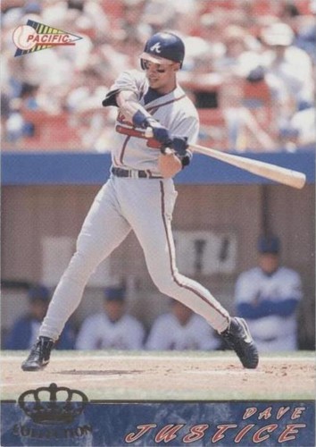1994 Pacific Crown Collection - David Justice #11