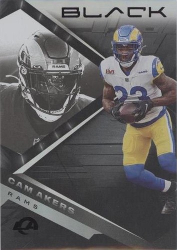 2022 Panini Black Cam Akers #2