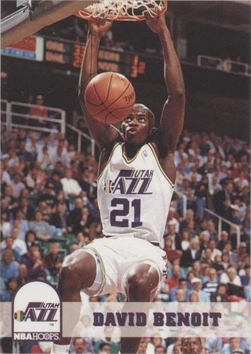 1993-94 NBA Hoops - David Benoit #213