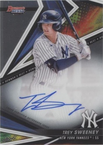 2022 Bowman's Best - Trey Sweeney #B22-TS