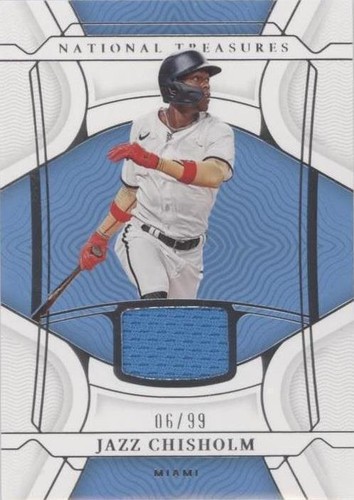 2022 Panini National Treasures - Jazz Chisholm #74