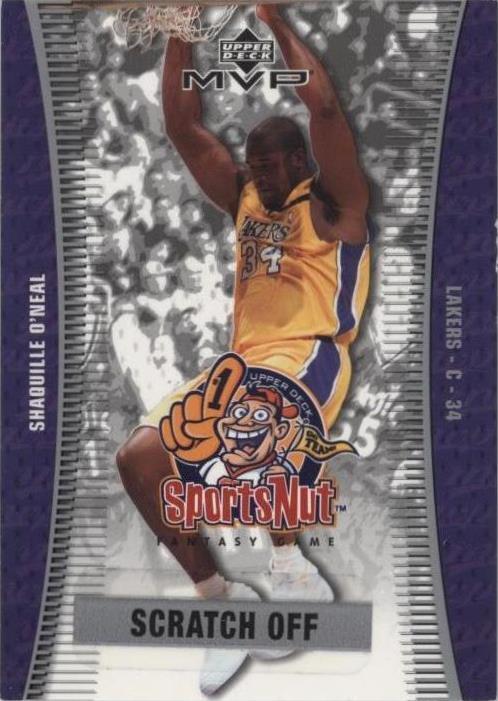 2020-21 Mosaic Shaquille O'Neal Shaq FINALS MVP #300 YELLOW