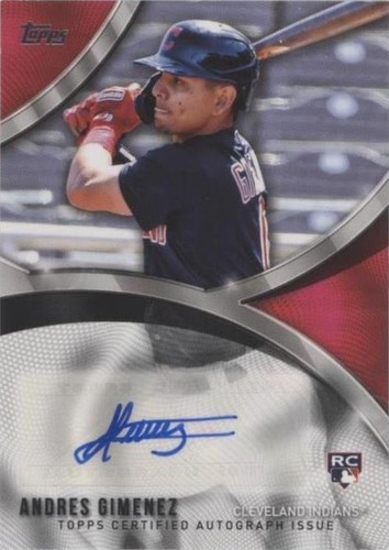 2021 Topps Japan Edition - Andres Gimenez #TJA-AG