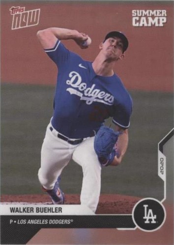 2020 Topps Now Road to Opening Day - Walker Buehler #OD-519