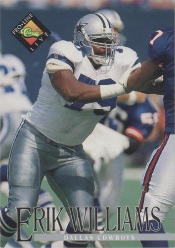 1994 Classic Pro Line Live Erik Williams #31