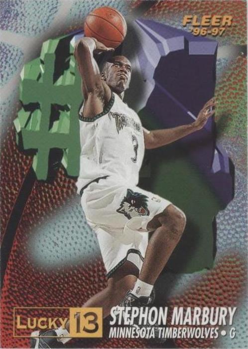 Fleer 1996-97 - Stephon Marbury #4