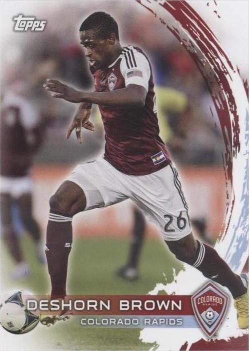 2014 Topps MLS Deshorn Brown #45