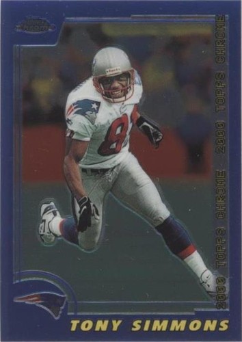 2000 Topps Chrome Tony Simmons #49