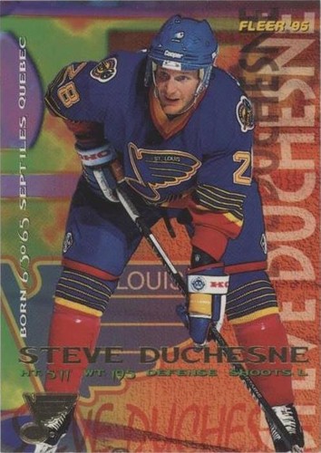 1994-95 Fleer - Steve Duchesne #186