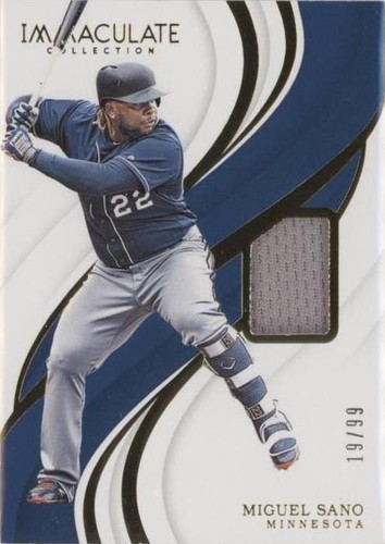 2019 Panini Immaculate Collection - Miguel Sanó #116