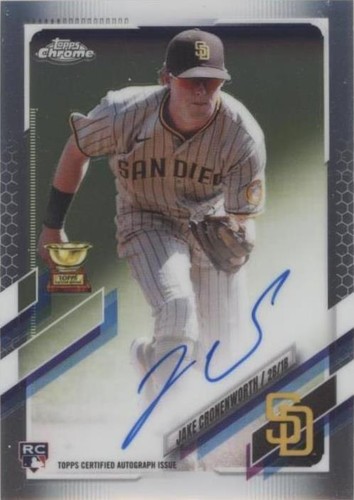2021 Topps Chrome - Jake Cronenworth #RA-JC