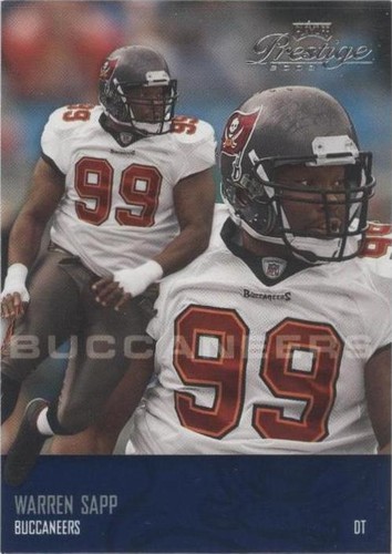 2003 Playoff Prestige Warren Sapp #140