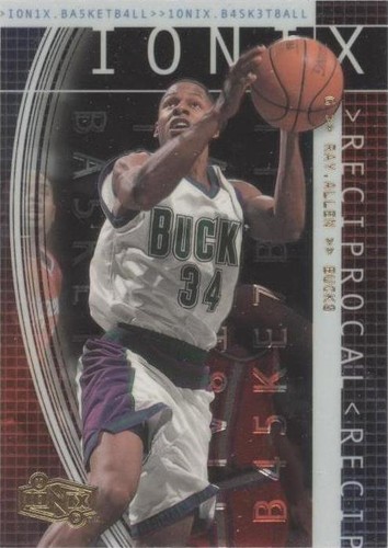 1999-00 Upper Deck Ionix - Ray Allen #R29