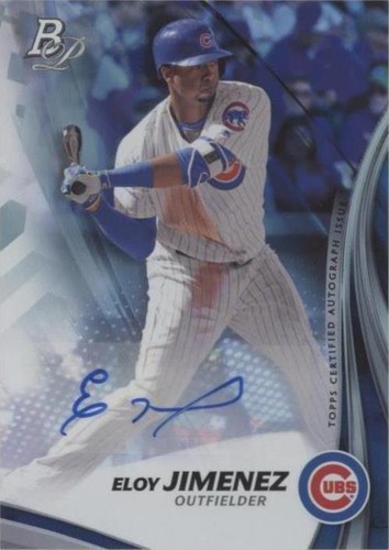 2017 Bowman Platinum - Eloy Jimenez #TPA-EJ