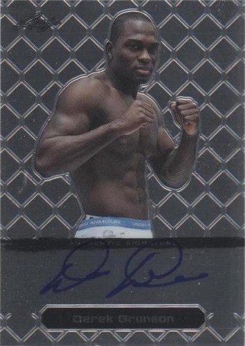2011 Leaf Metal MMA - Derek Brunson #BA-DB-1