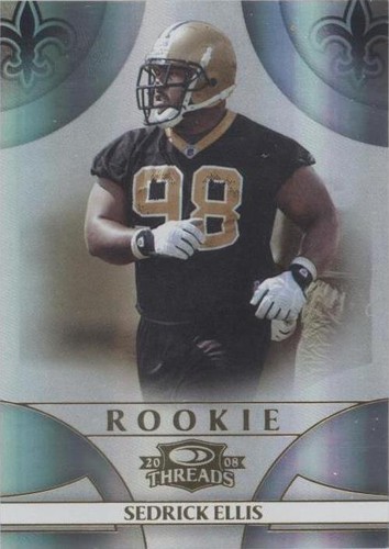 2008 Donruss Threads Sedrick Ellis #231