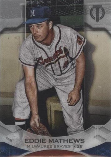 2019 Topps Tribute - Eddie Mathews #58