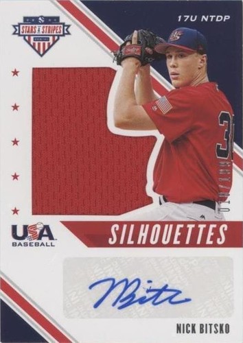 2020 Panini USA Baseball Stars & Stripes - Nick Bitsko #USJ-NB