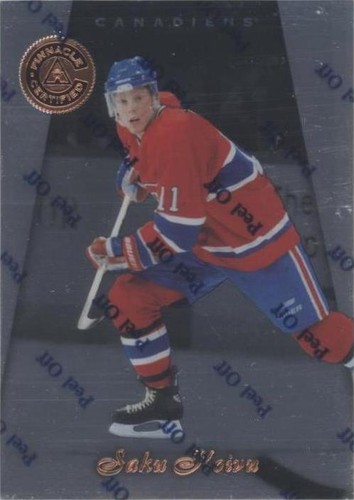 1997-98 Pinnacle Certified - Saku Koivu #44