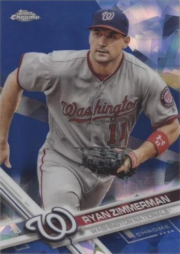 2017 Topps Chrome Sapphire Edition - Ryan Zimmerman #168