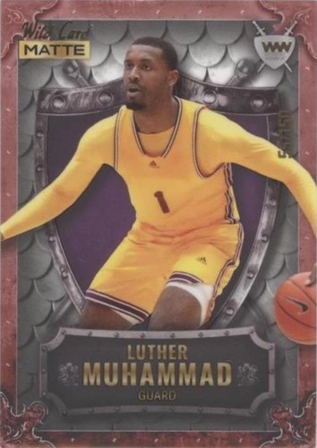 2022-23 Wild Card Matte Draft - Luther Muhammad #WW-30