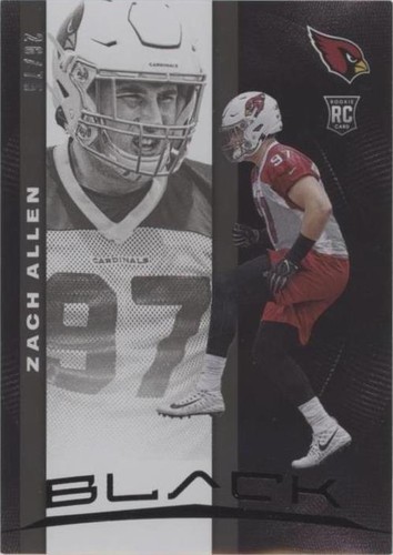 2019 Panini Black Zach Allen #58
