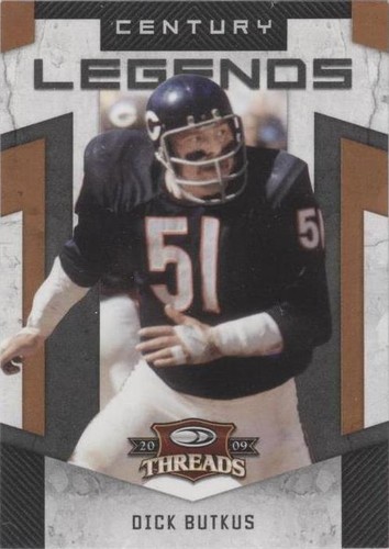 2009 Donruss Threads Dick Butkus #4
