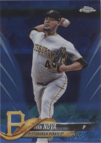 2018 Topps Chrome Sapphire Edition - Ivan Nova #222