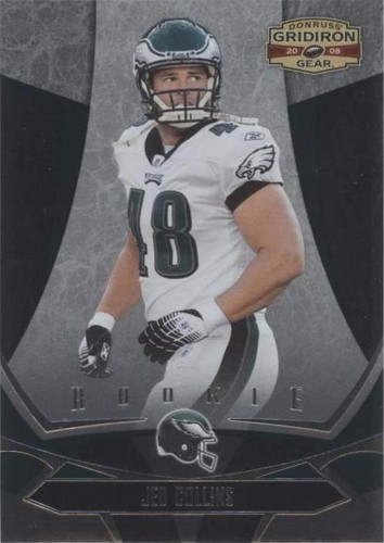 2008 Donruss Gridiron Gear Jed Collins #141