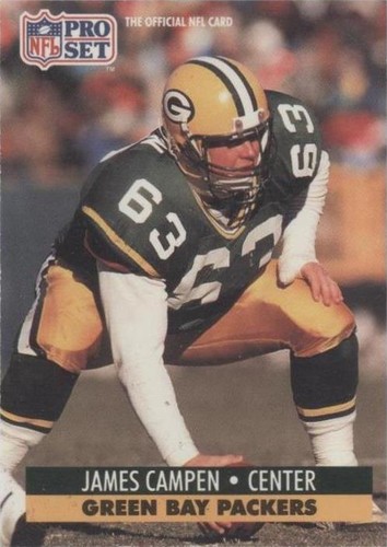 1991 Pro Set James Campen #508