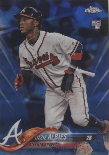 2018 Topps Chrome Sapphire Edition - Ozzie Albies #276