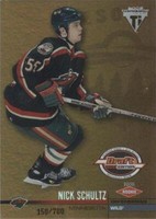 2001-02 Pacific Private Stock Titanium Draft Edition - Nick Schultz #137