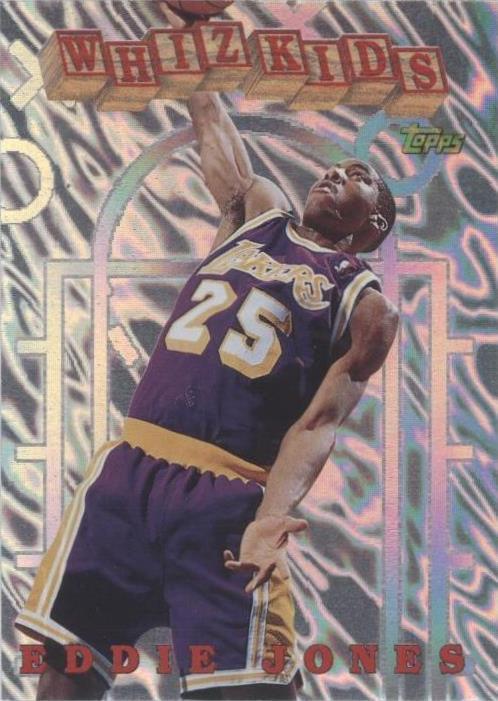 1995-96 Topps - Eddie Jones #WK12