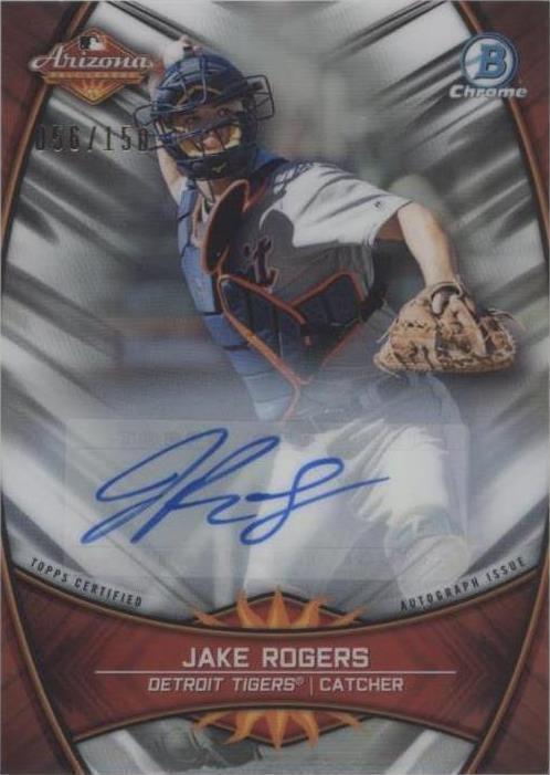 2019 Bowman Chrome - Jake Rogers #AFL-JR