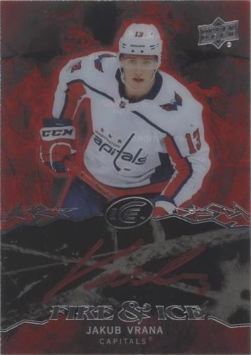 2019-20 Upper Deck Ice - Jakub Vrana #FI-JV
